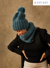 Knit Kit:  The Kendall - *Make Your First Hat* Intermediate