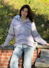 Hand-Knit: The Quinn - Collard Zipper Pullover Special Zero Waste Edition