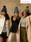 Knit Kit:  The Kendall - *Make Your First Hat* Intermediate