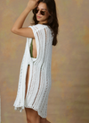 Hand-Knit: The Layla - Lace Kaftan Coverup Size 2 (M/L)