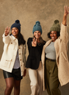 The Kendall - Slouchy Pom Beanie