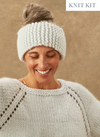 Knit Kit: Learn To Knit - Beginner Level (Headband or Cowl Option)