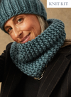 Knit Kit: Learn To Knit - Beginner Level (Headband or Cowl Option)