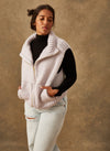 The Collared Zip-up Vest in Moonlight (Size 2-4)