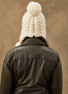 SALE: The Dubliner - Cabled Pom Pom Trapper Hat