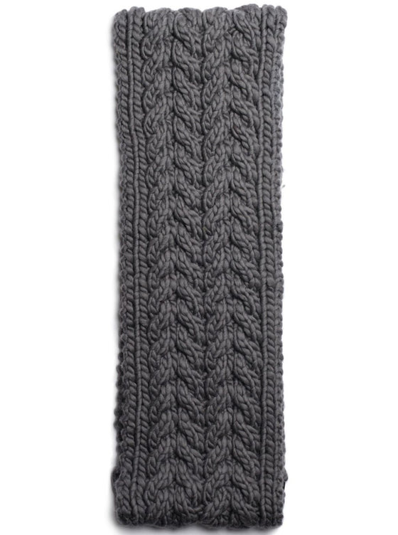 Cable knit scarf beacon third piece