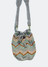 Hand-Knit: The Casablanca Crossbody - Cream Multi