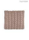 PATTERN - The Twisted Cable Pillow