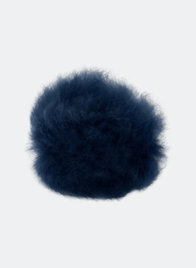  Alpaca Wool Pom Pom - Blueberry