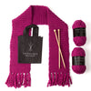 FREE PATTERN - Learn to Knit Scarf
