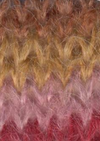 Ingenua Moda - Striping Mohair - 106 Aqua Copper Burgundy