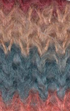 Ingenua Moda - Striping Mohair - 105 Honey, Blue, Teal