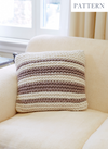 PATTERN - The Garter Stitch Pillow