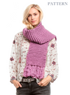 FREE PATTERN - Learn to Knit Scarf