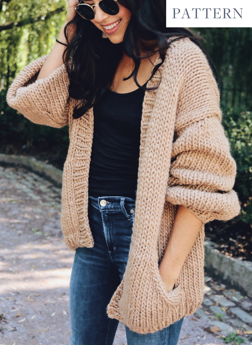 PATTERN - The Ashley Cardigan – Third Piece