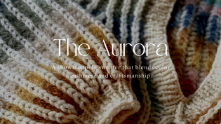  The Aurora Brioche Sweater