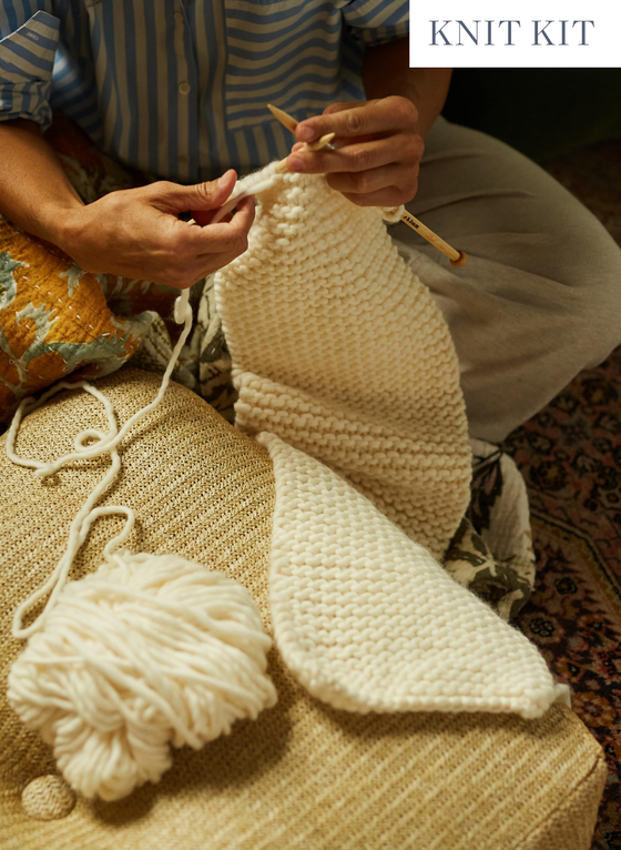 Knit Kit: My First Scarf - Beginner Level – Third Piece Knit Kit: My First Scarf - Beginner Level – Third Piece