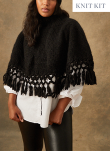  Knit Kit: The Highlander Capelet - Intermiedate Advanced Level