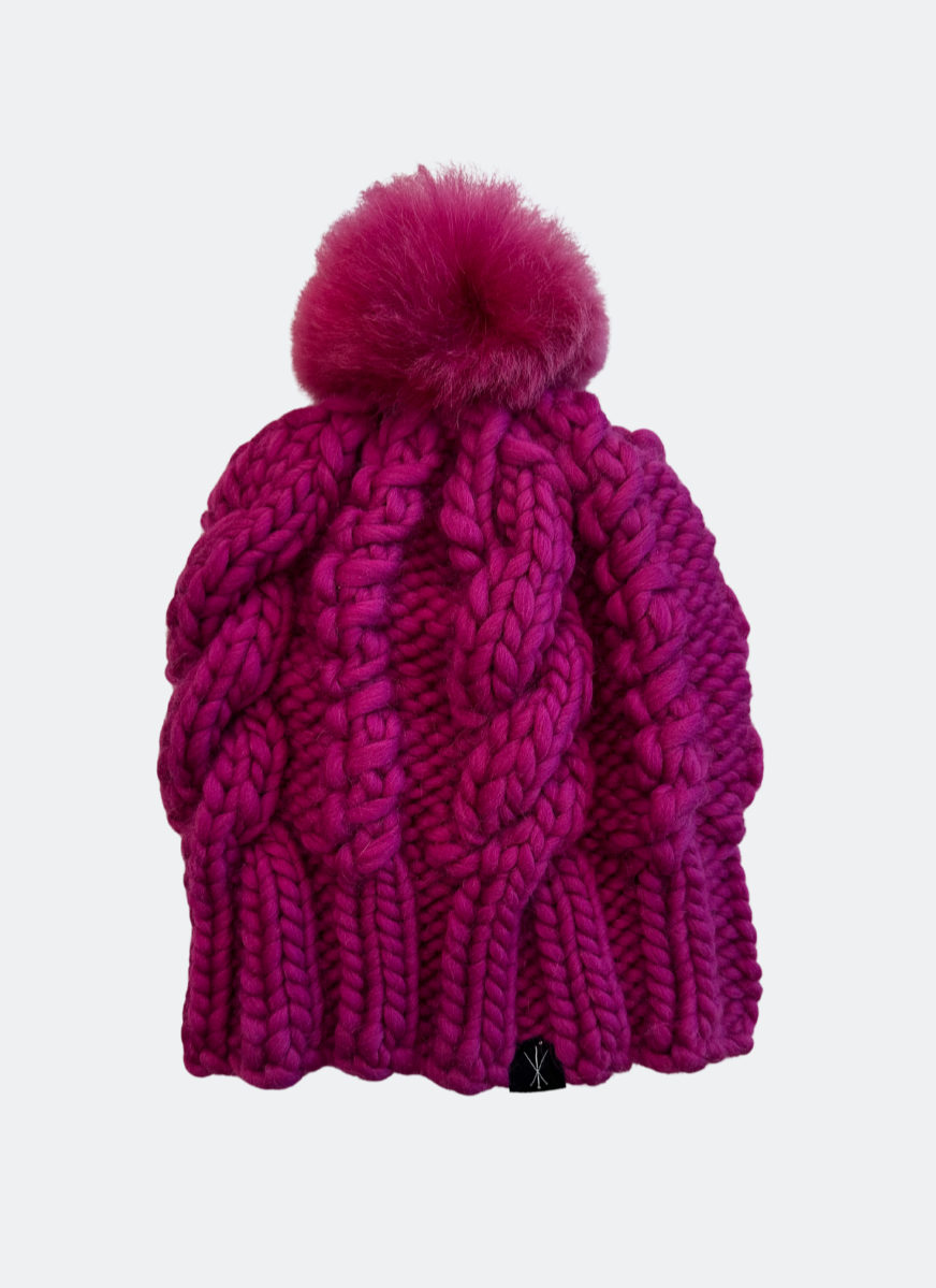 The Fenway - Hand-knit Beanie – Third Piece