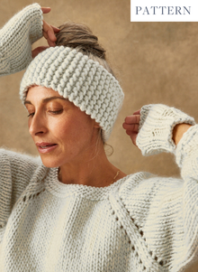  Pattern + Virtual Workshop: Learn to Knit Headband