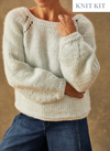Knit Kit: The Emma (seamless sweater!) - Advanced Beginner Level
