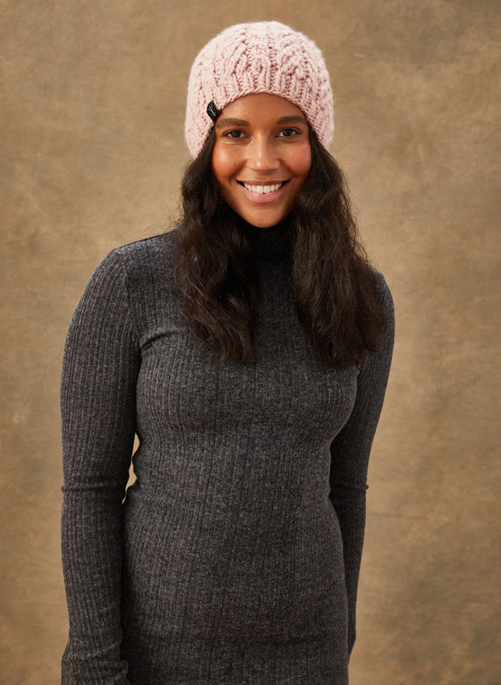 Hand-Knit: The Vail - Twisted Cable Beanie