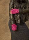 Hand-Knit: The Chelsea Mitts - Embellished Fingerless Mitts