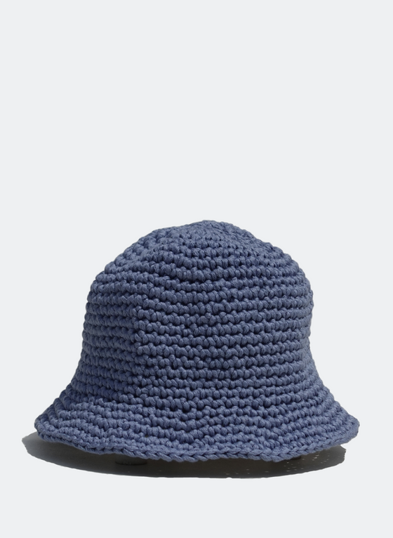 12 Wholesale Cotton Greek Fisherman Hats In Indigo Blue - at 