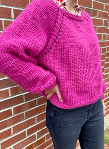  The Emma - Azalea Raglan Sweater (Size 6/8)