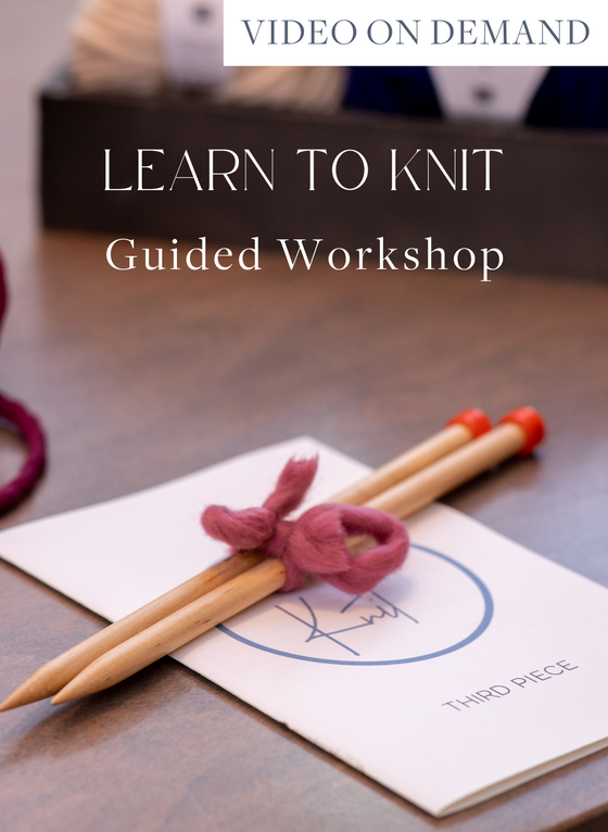 Video On Demand - Learn To Knit (Beginner)