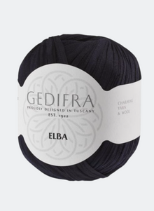  Elba - 100% Cotton Tape Yarn - Black