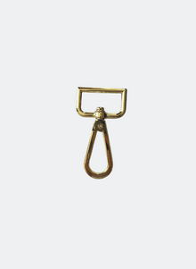  Notions: Bag Hardware - Gold Swivel Lobster Claw Clasps (Set of 2)