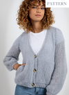 PATTERN - The Georgie Cardigan in Fluffy Floss