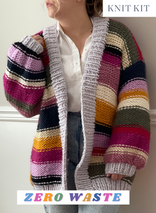  Knit Kit: Limited Edition Zero Waste Ashley Cardigan - Intermediate Level