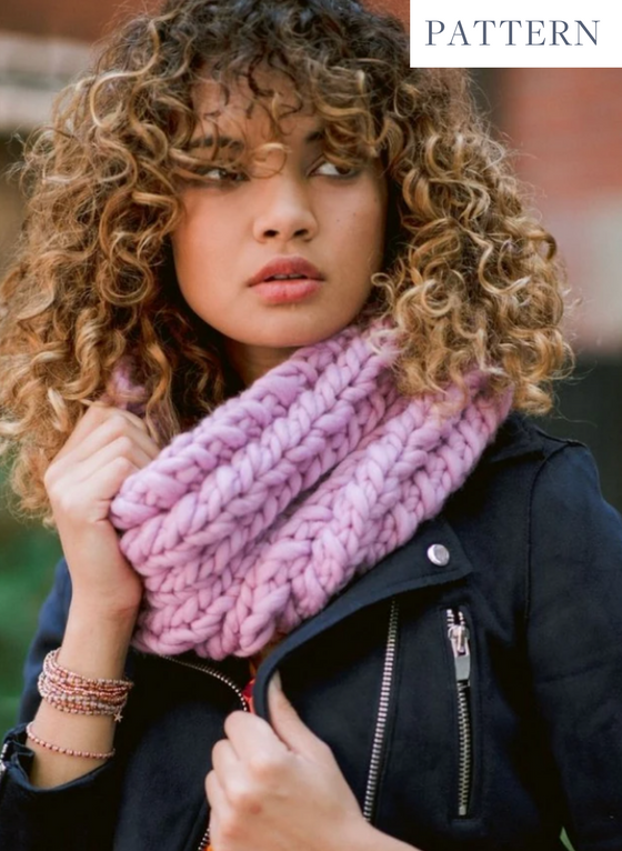 chunky knit scarf pattern