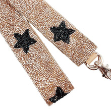  Bag Strap - Gold/Black Star Beaded Strap